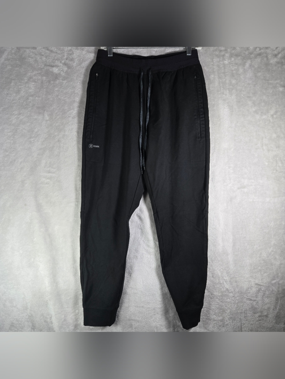 Roark Run Amok Jogger Pants Mens Size Large L Black Athletic Workout 30” Inseam